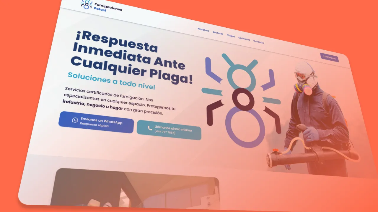 Landing page